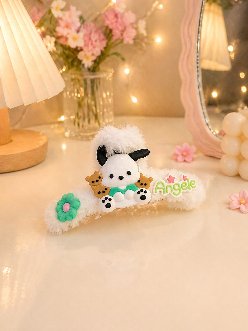 Kawaii Plush Hair Claw Clip
