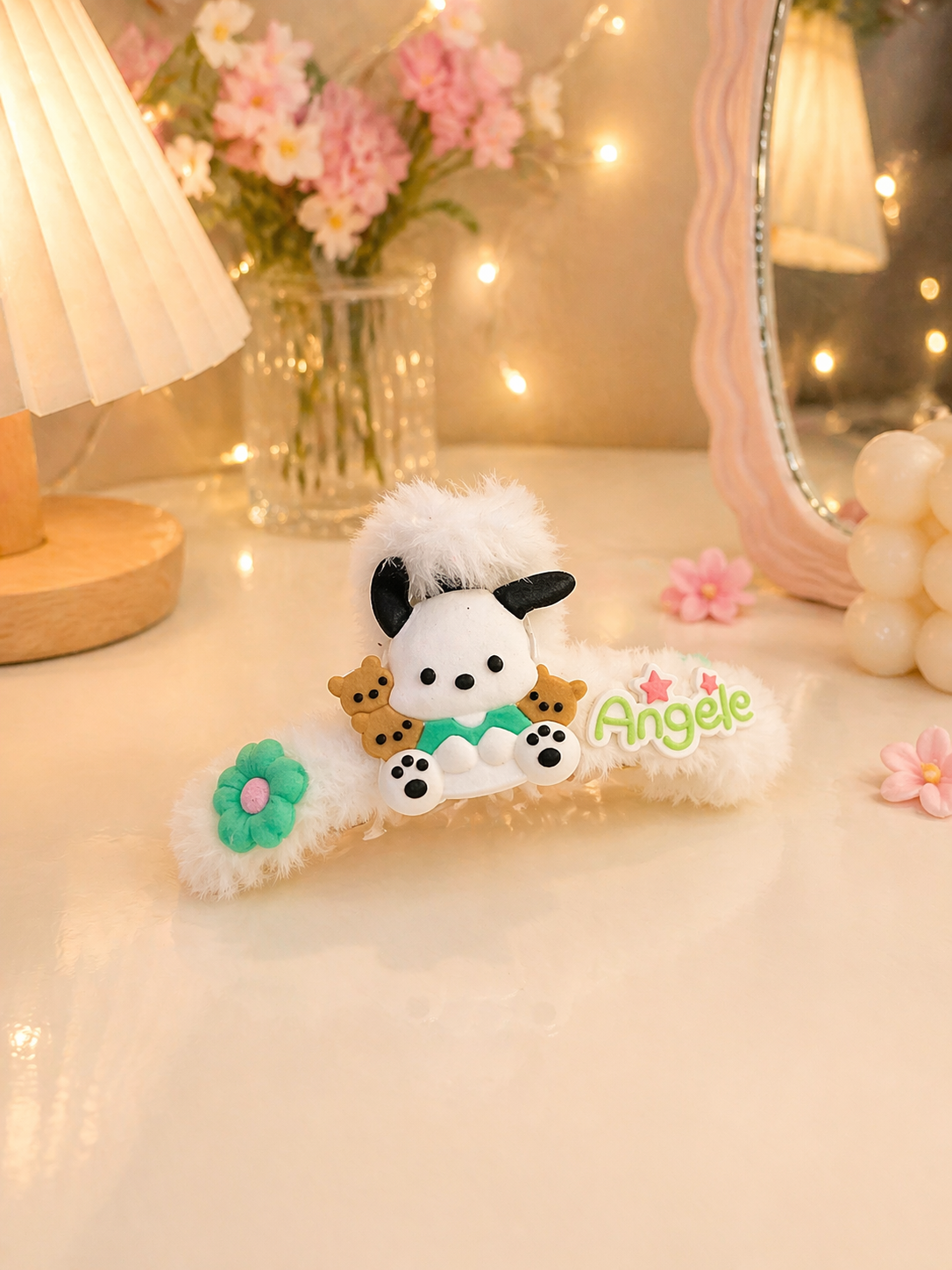 Kawaii Plush Hair Claw Clip