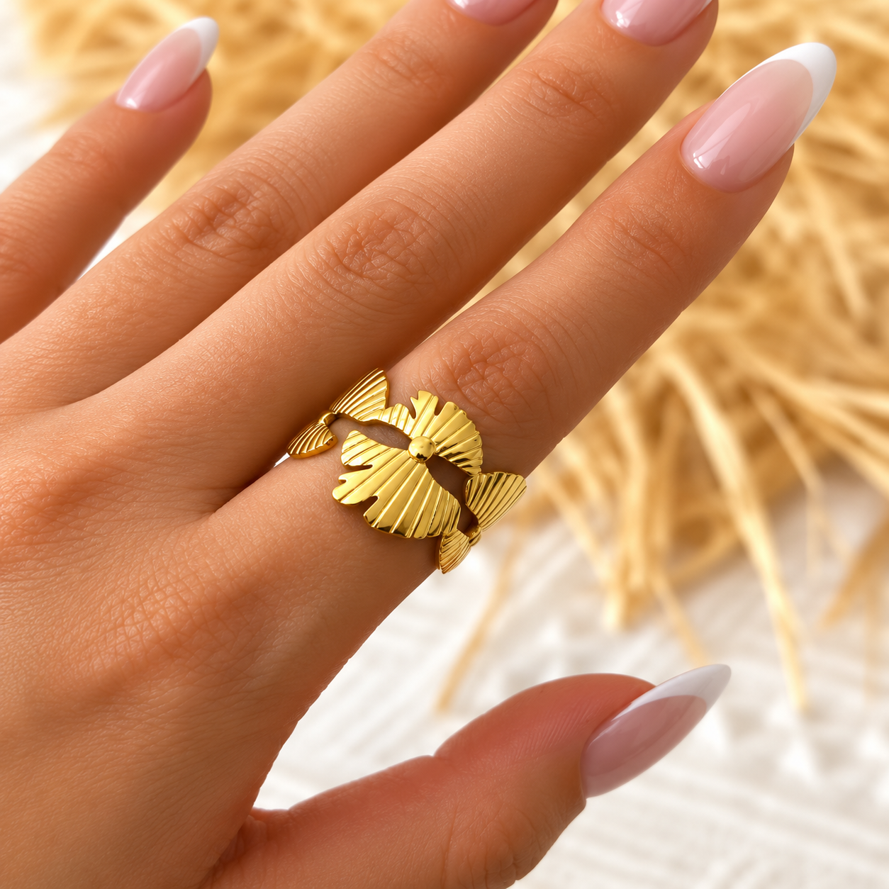 Assorted Gold Ring Set – Choose 3 Rings or Complete 10-Piece Collection