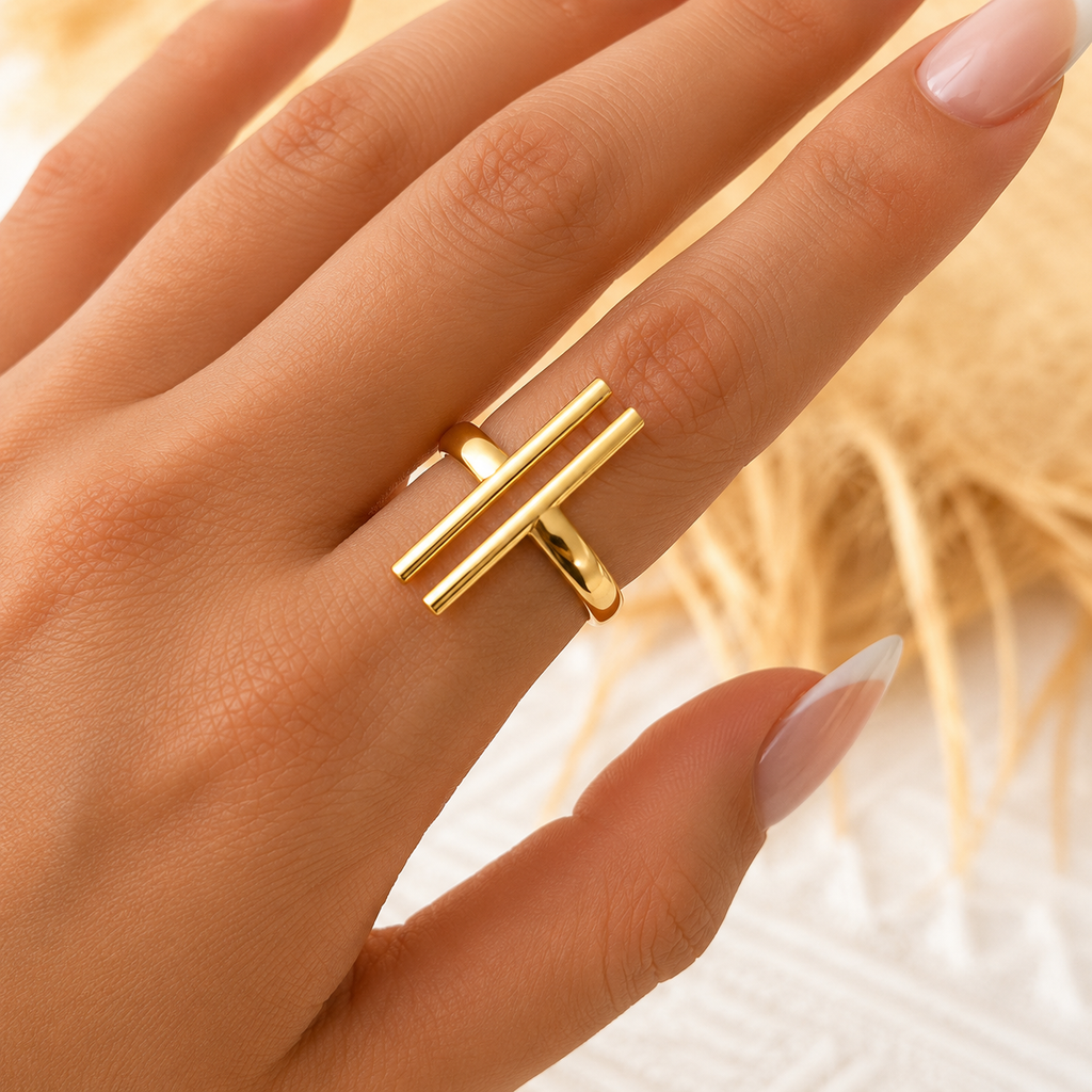 Assorted Gold Ring Set – Choose 3 Rings or Complete 10-Piece Collection