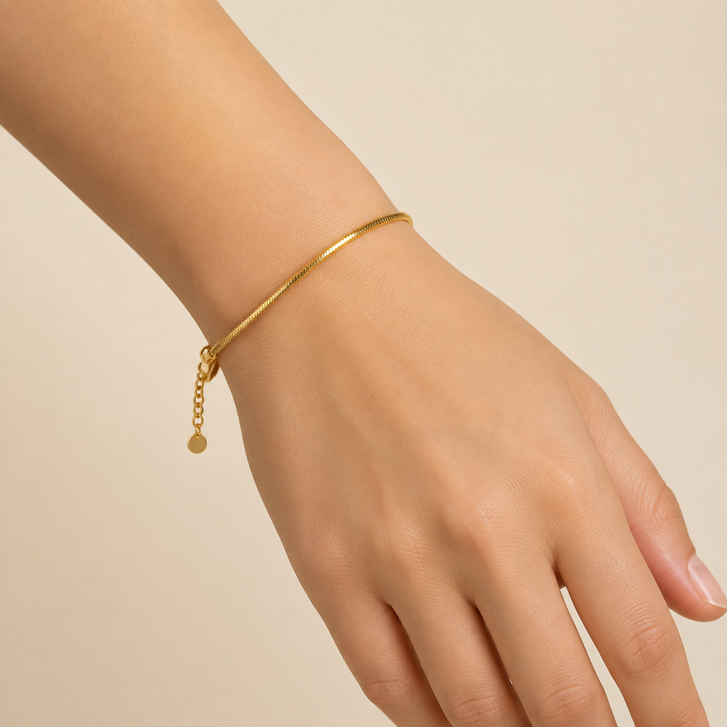 Tarnish-Free Gold Bracelet