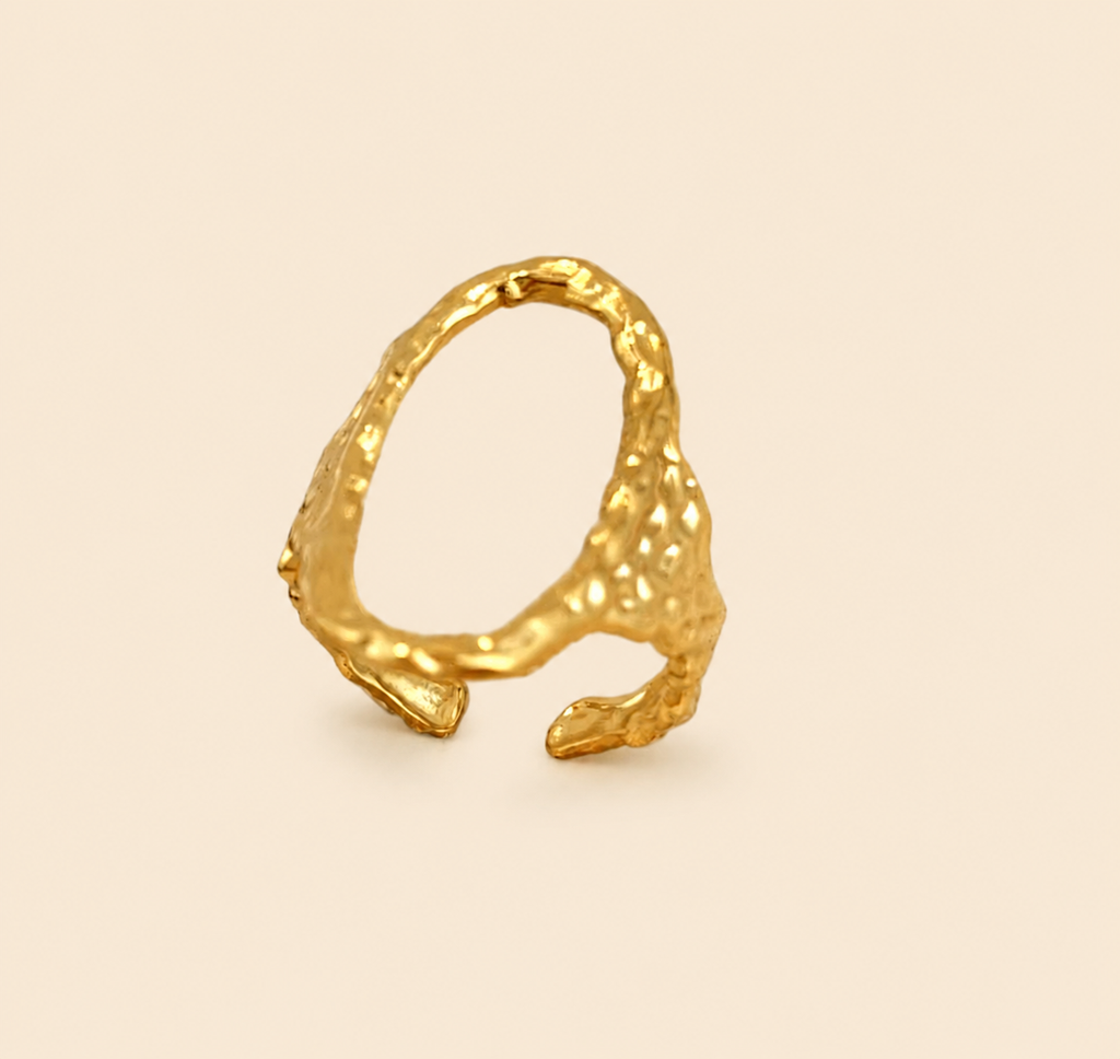 Assorted 3-Piece Gold Ring Set – Tarnish-Free