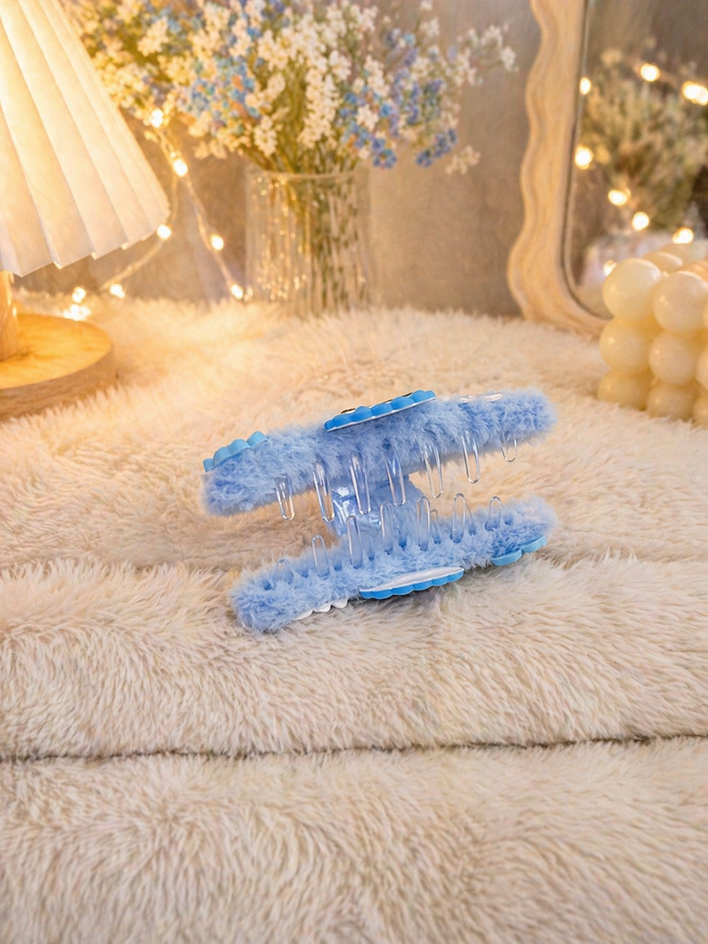 Kawaii Plush Hair Claw Clip