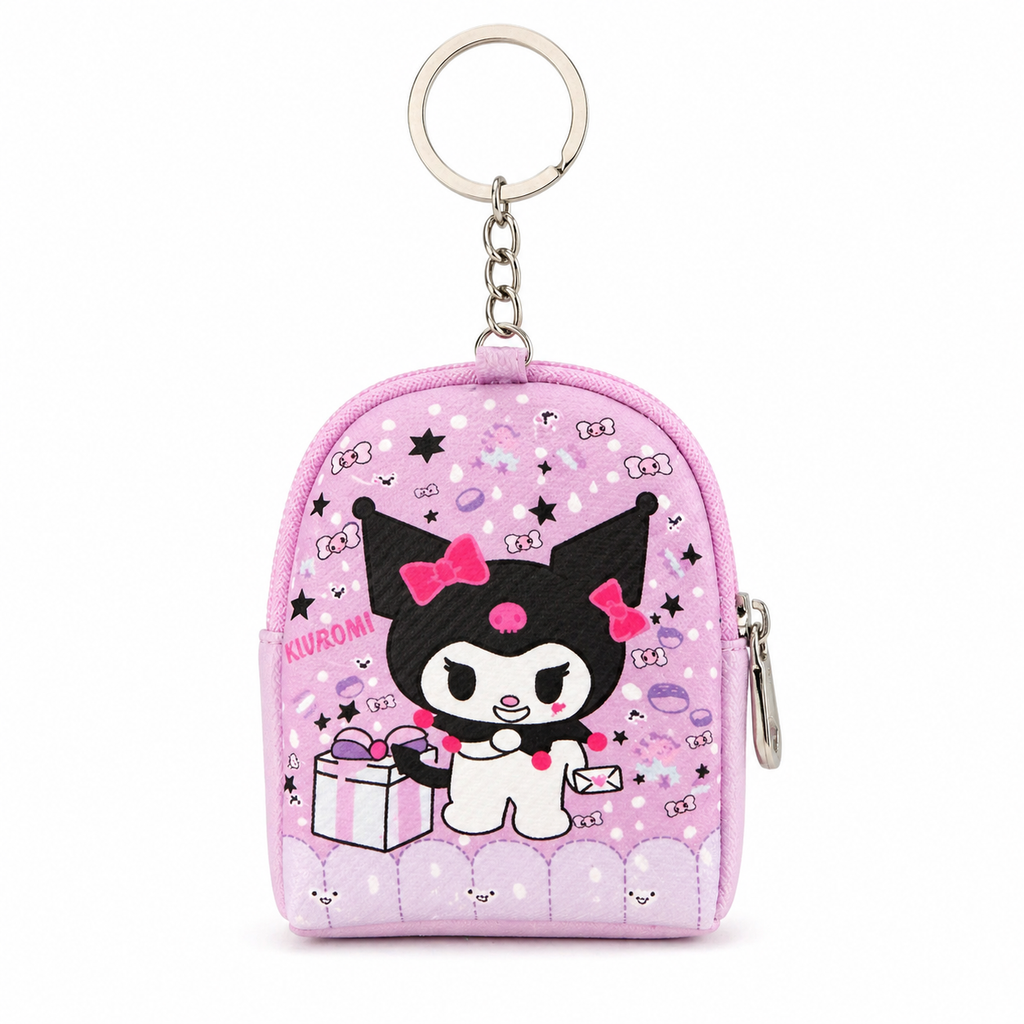 Mini Character Coin Purse Keychains