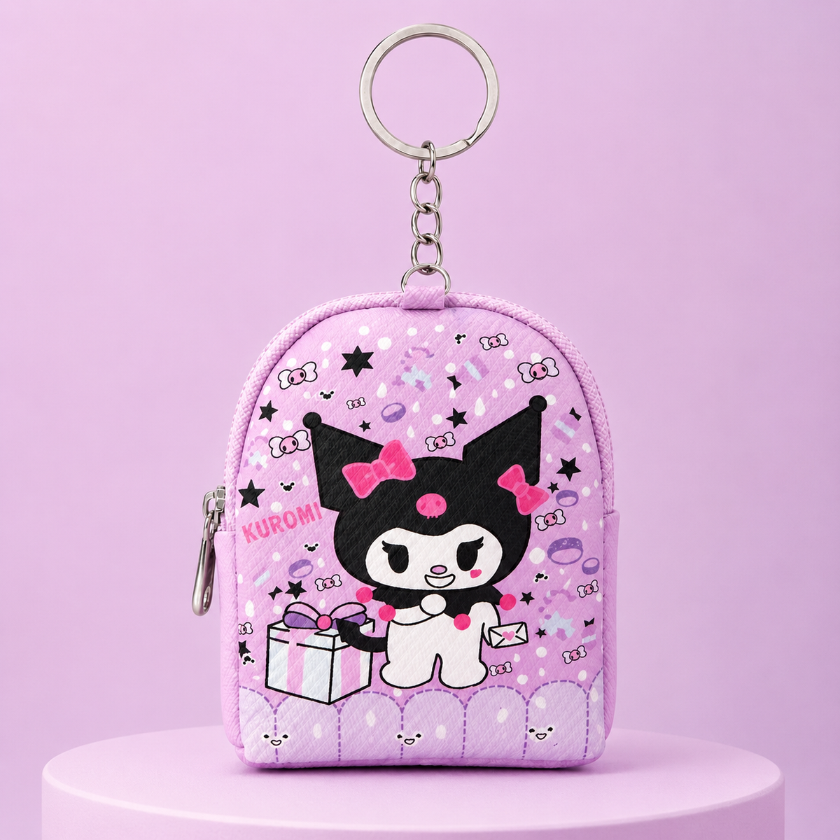 Mini Character Coin Purse Keychains