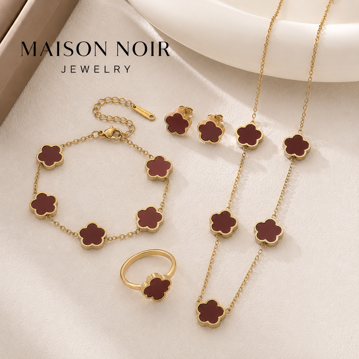 Maison Noir Jewelry – Clover Collection