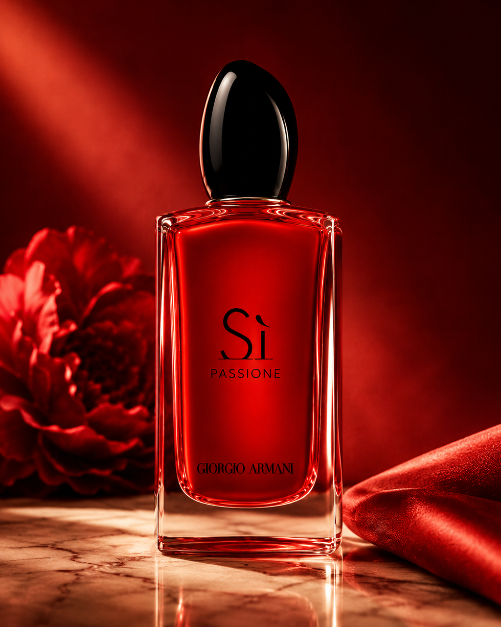 Giorgio Armani Sì Passione EDP 7.5ml lifestyle shot