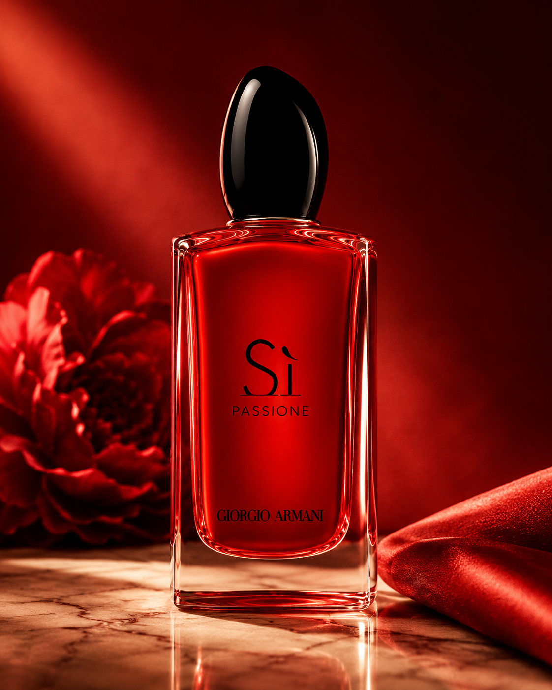 Giorgio Armani Sì Passione EDP 7.5ml lifestyle shot