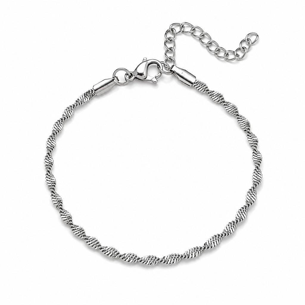 Stainless Steel Chain Bracelet | Tarnish-Free | Maison Noir by Mirl