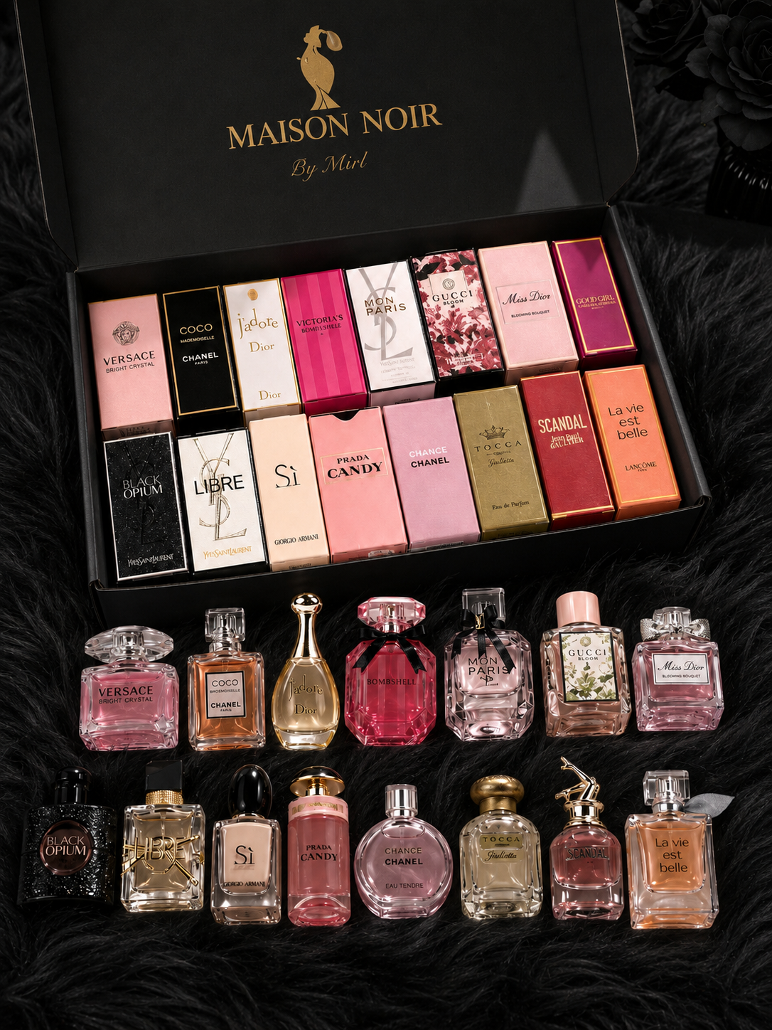 12-Piece Luxury Mini Perfume Discovery Set