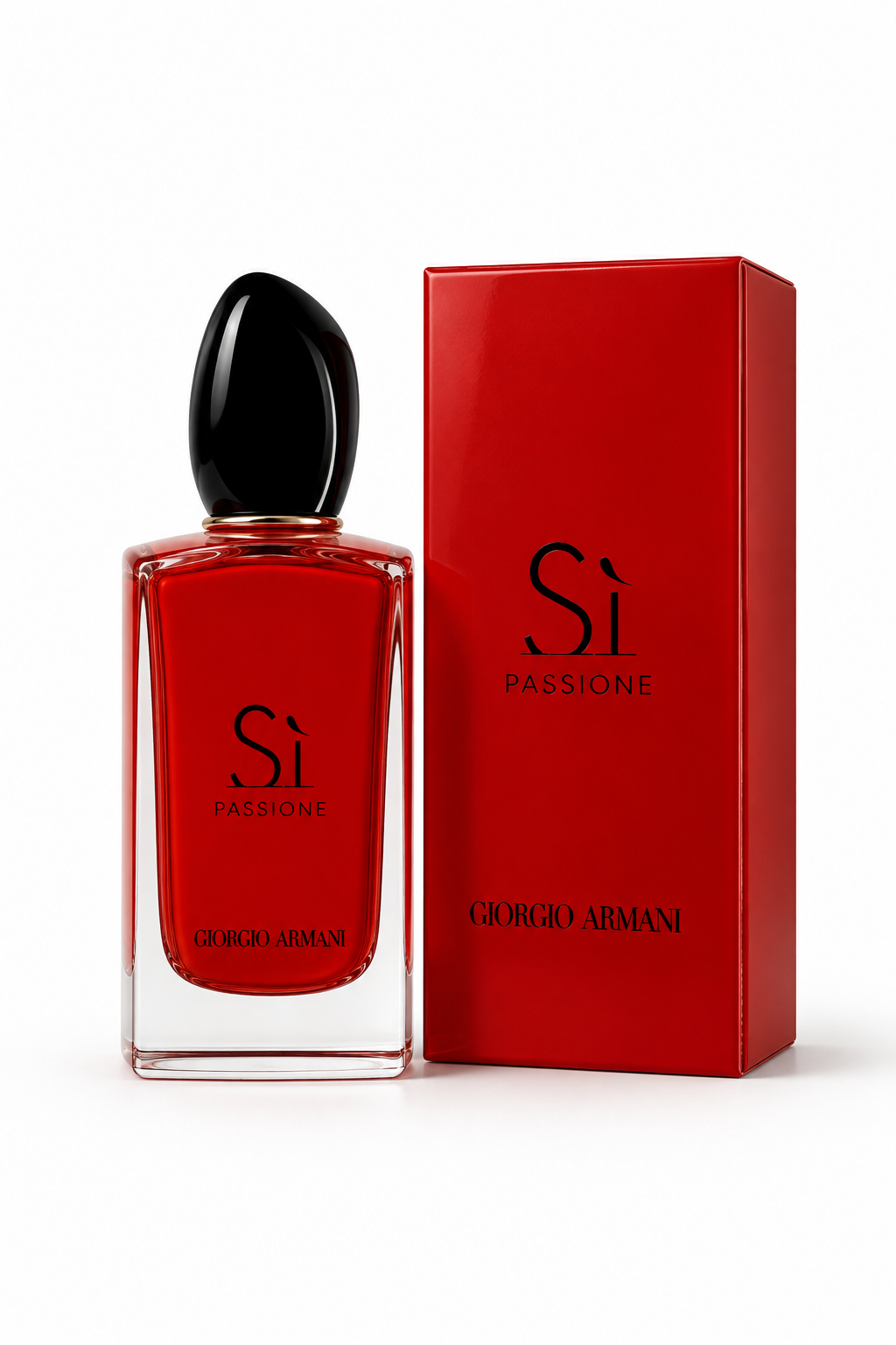 Giorgio Armani Sì Passione EDP 7.5ml bottle with red box