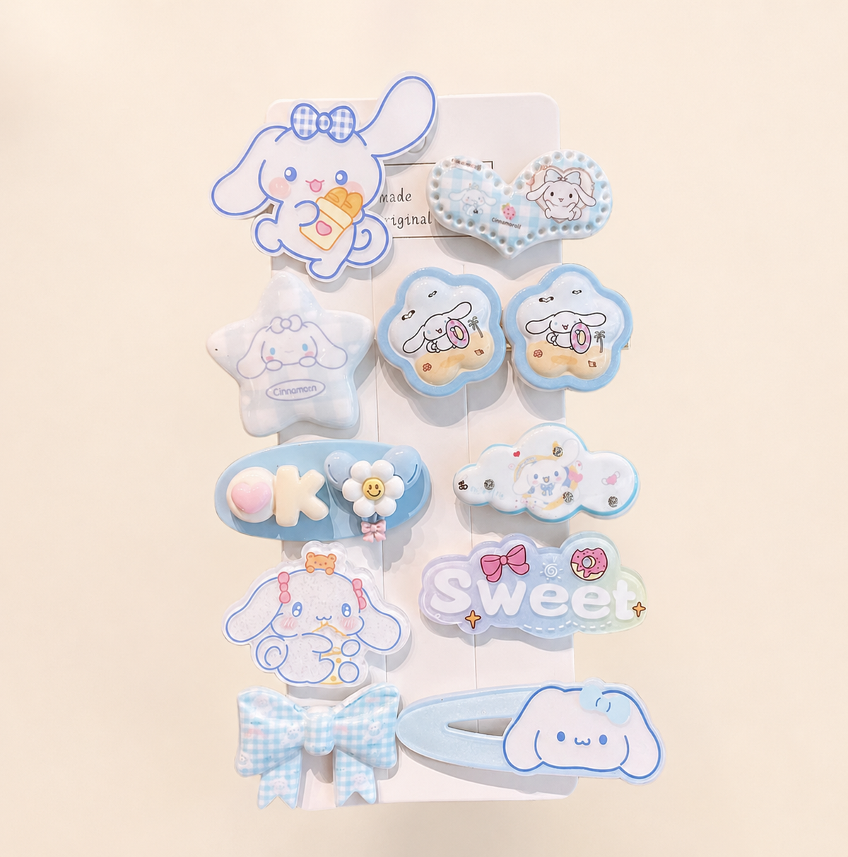 Cute Character Hair Accessories Gift Set