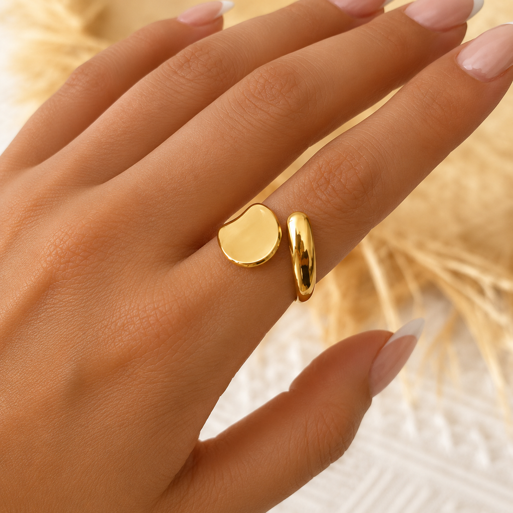 Assorted Gold Ring Set – Choose 3 Rings or Complete 10-Piece Collection