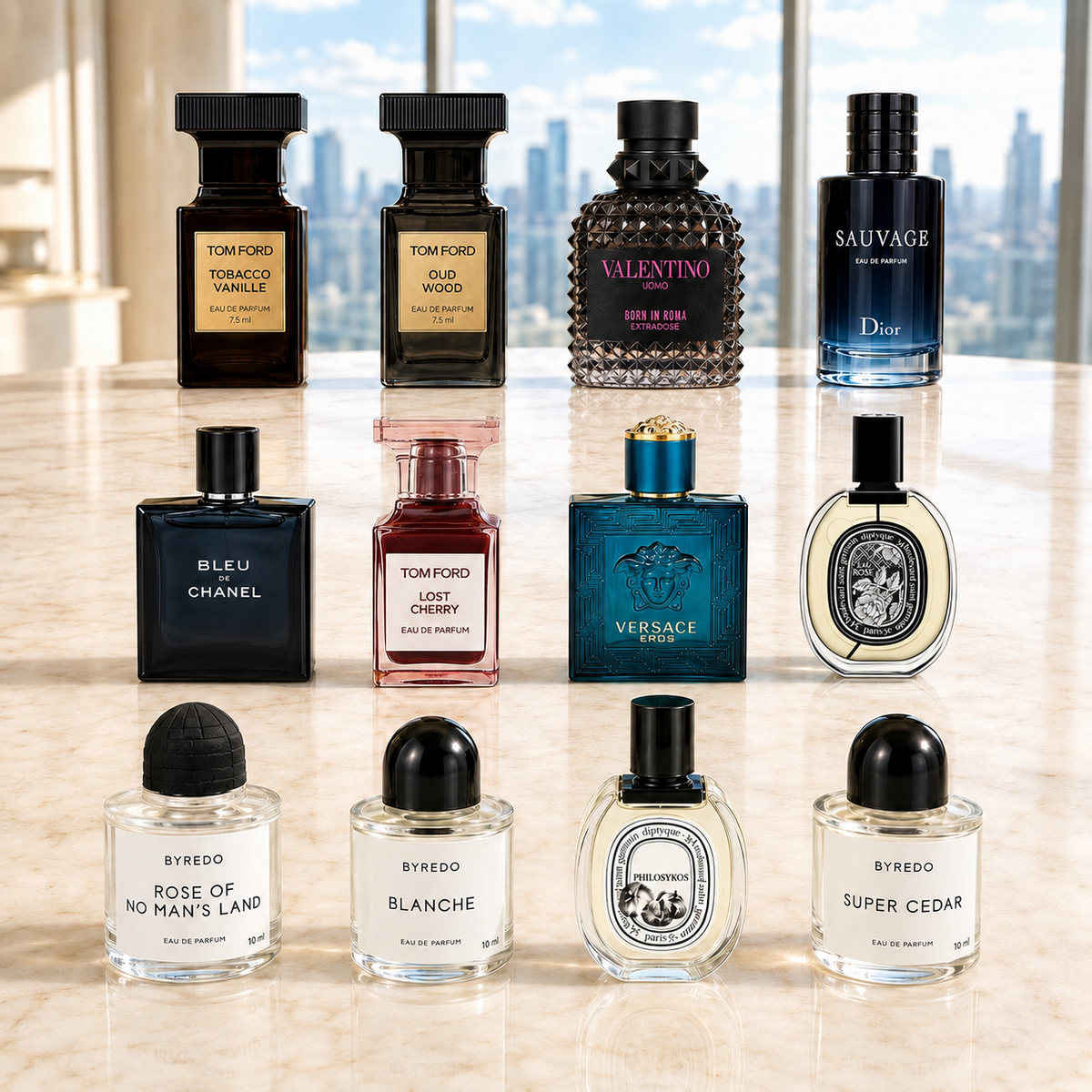 12-Piece Men’s Mini Designer Perfume Set – additional view 3