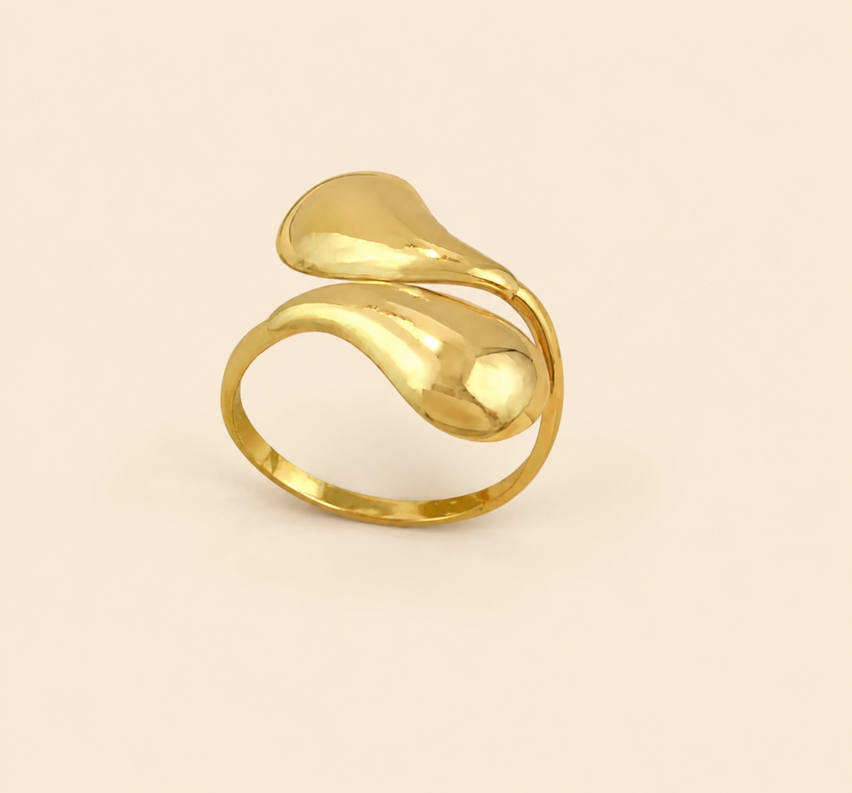 Assorted 3-Piece Gold Ring Set – Tarnish-Free