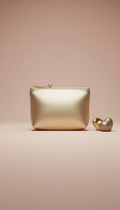 Champagne Gold Luxe Coin Purse