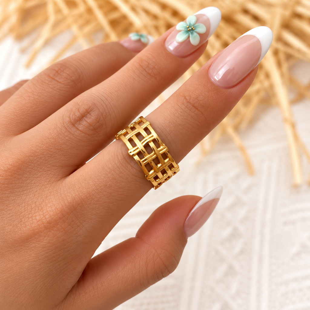 Assorted Gold Ring Set – Choose 3 Rings or Complete 10-Piece Collection