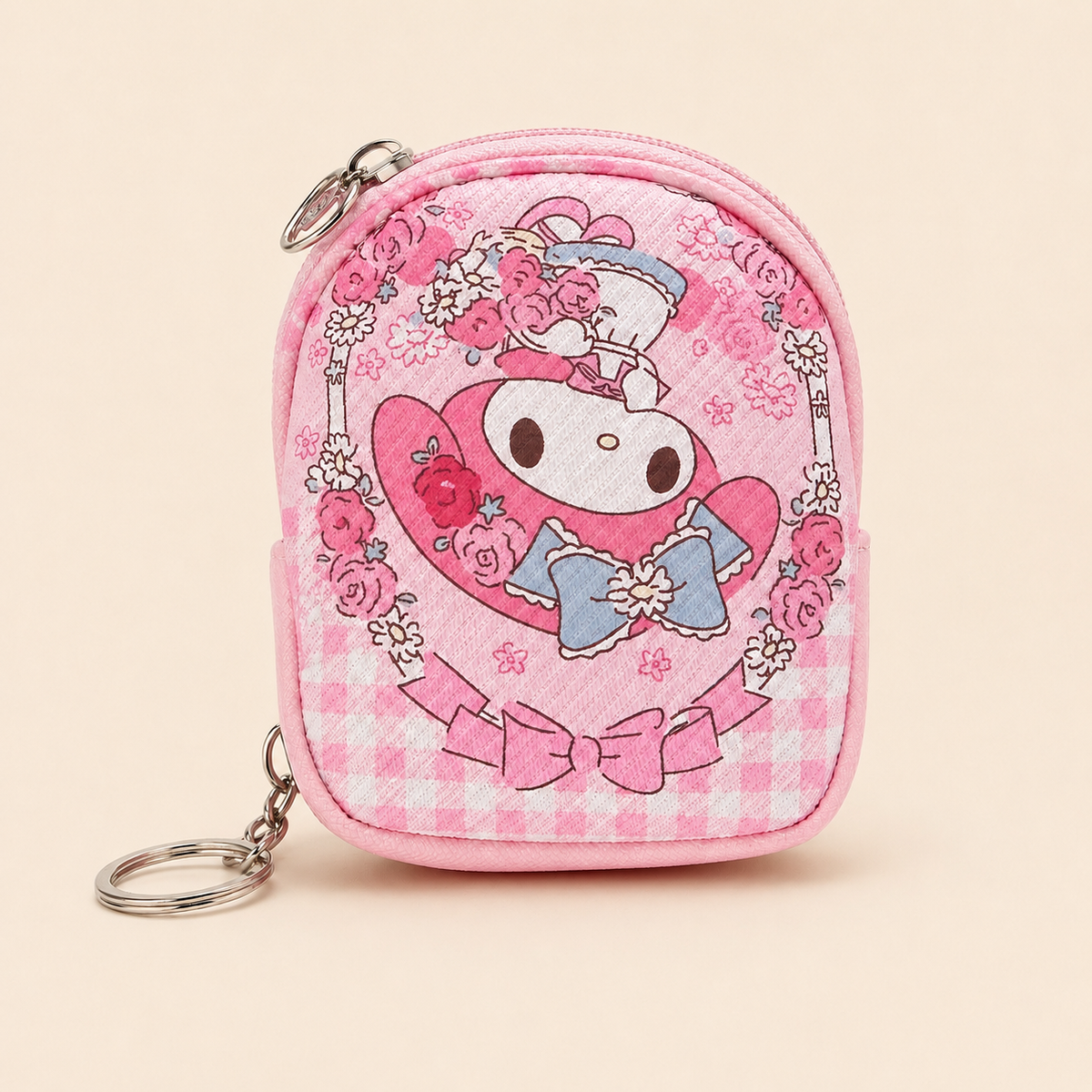 Mini Character Coin Purse Keychains
