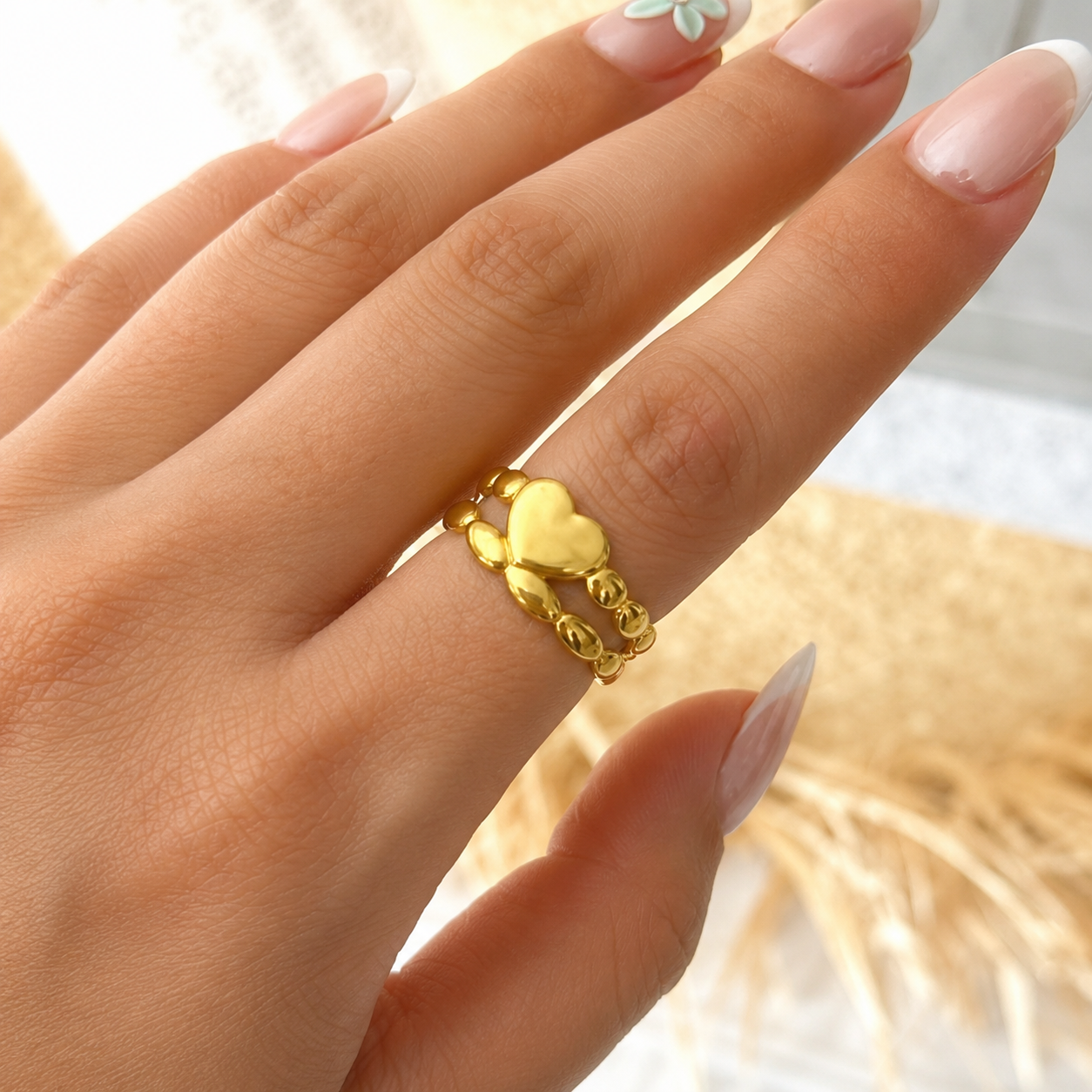 Assorted Gold Ring Set – Choose 3 Rings or Complete 10-Piece Collection