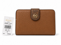 Michael Kors Women’s Wallet – Vanilla Trifold & Brown Bifold