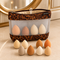 Luxe + Willow 9-Piece Teardrop Makeup Blending Sponge Set with Mesh Travel Bag