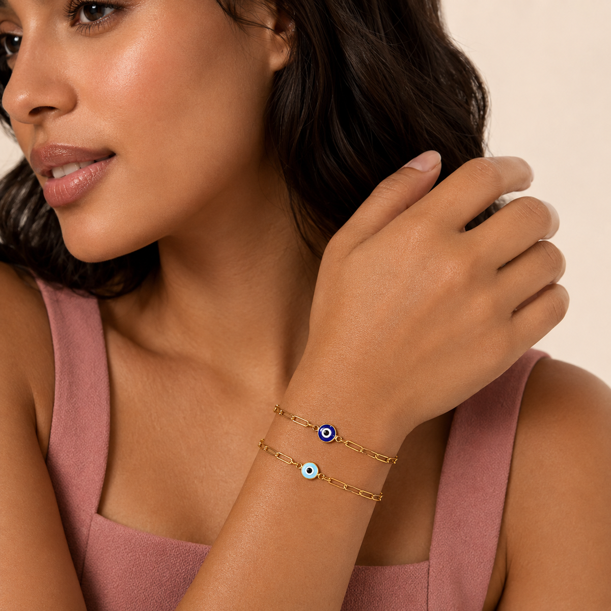 Evil Eye Bracelet Set of 2