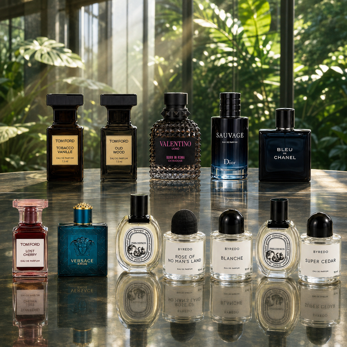 12-Piece Men’s Mini Designer Perfume Set