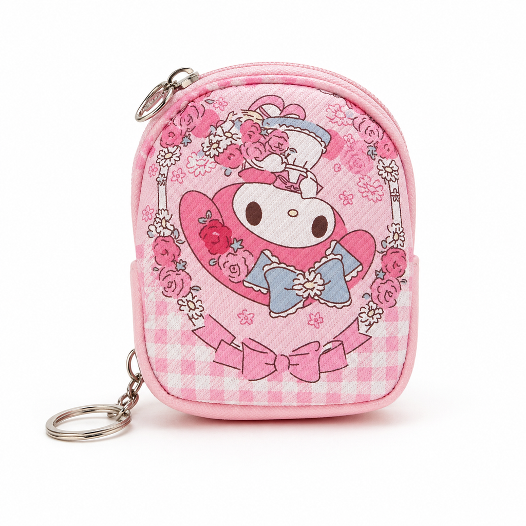 Mini Character Coin Purse Keychains