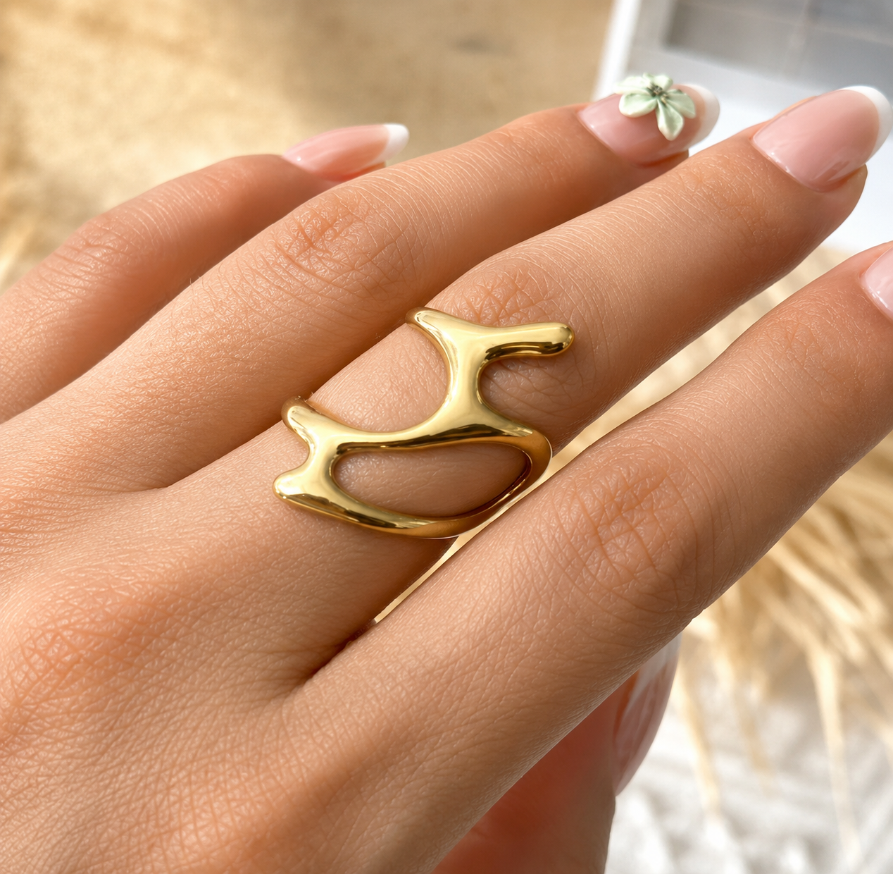 Assorted Gold Ring Set – Choose 3 Rings or Complete 10-Piece Collection