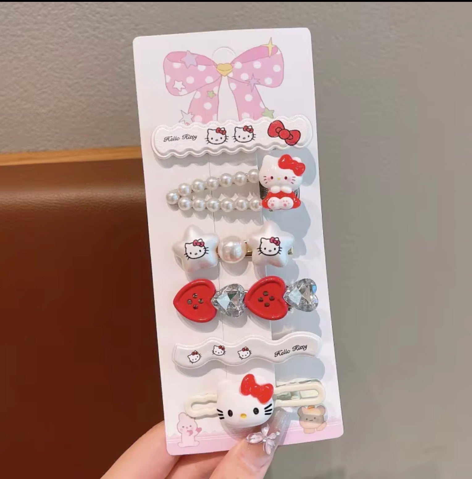 Cute Character Hair Accessories Gift Set