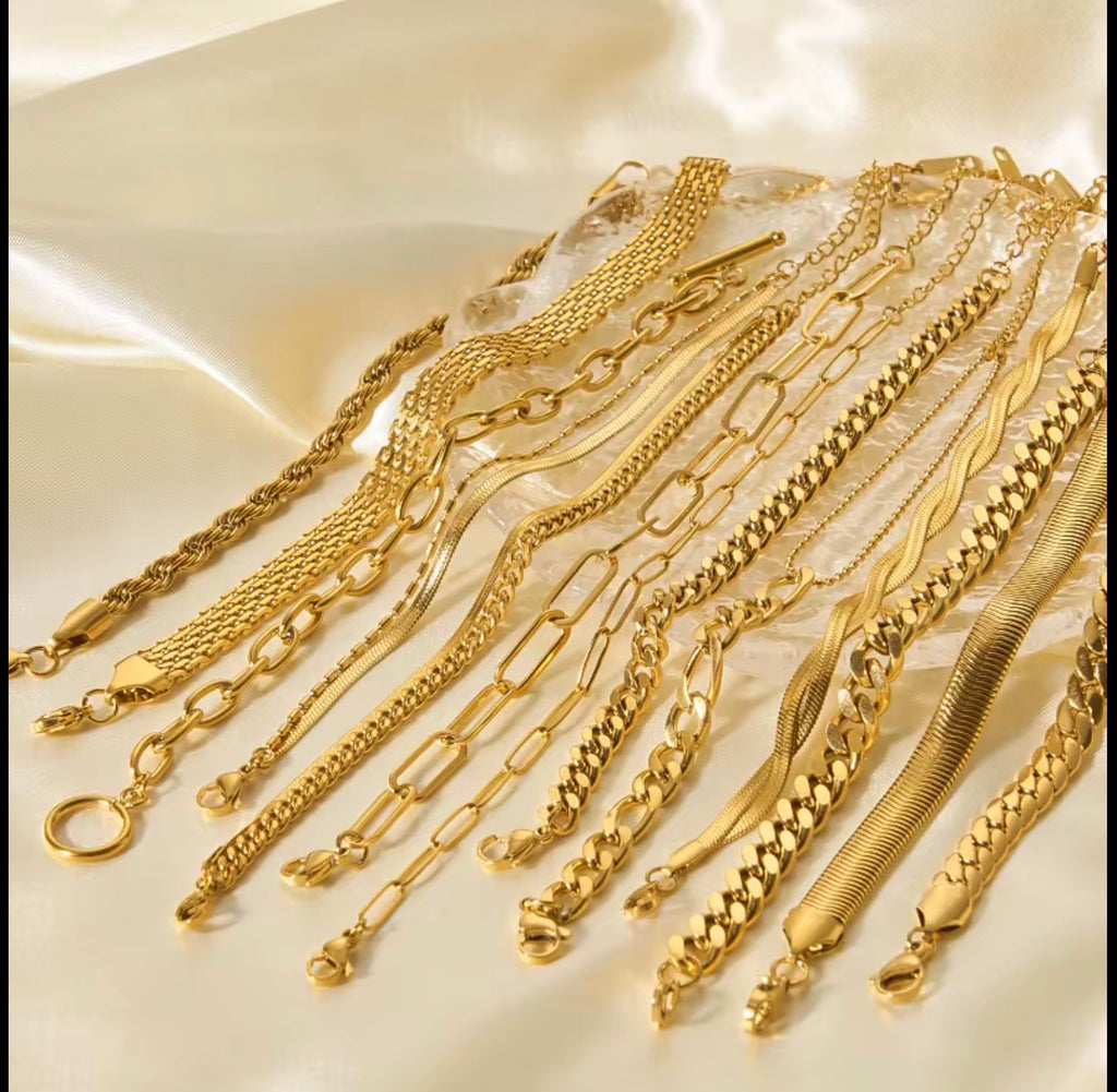 Tarnish-Free Gold Bracelet