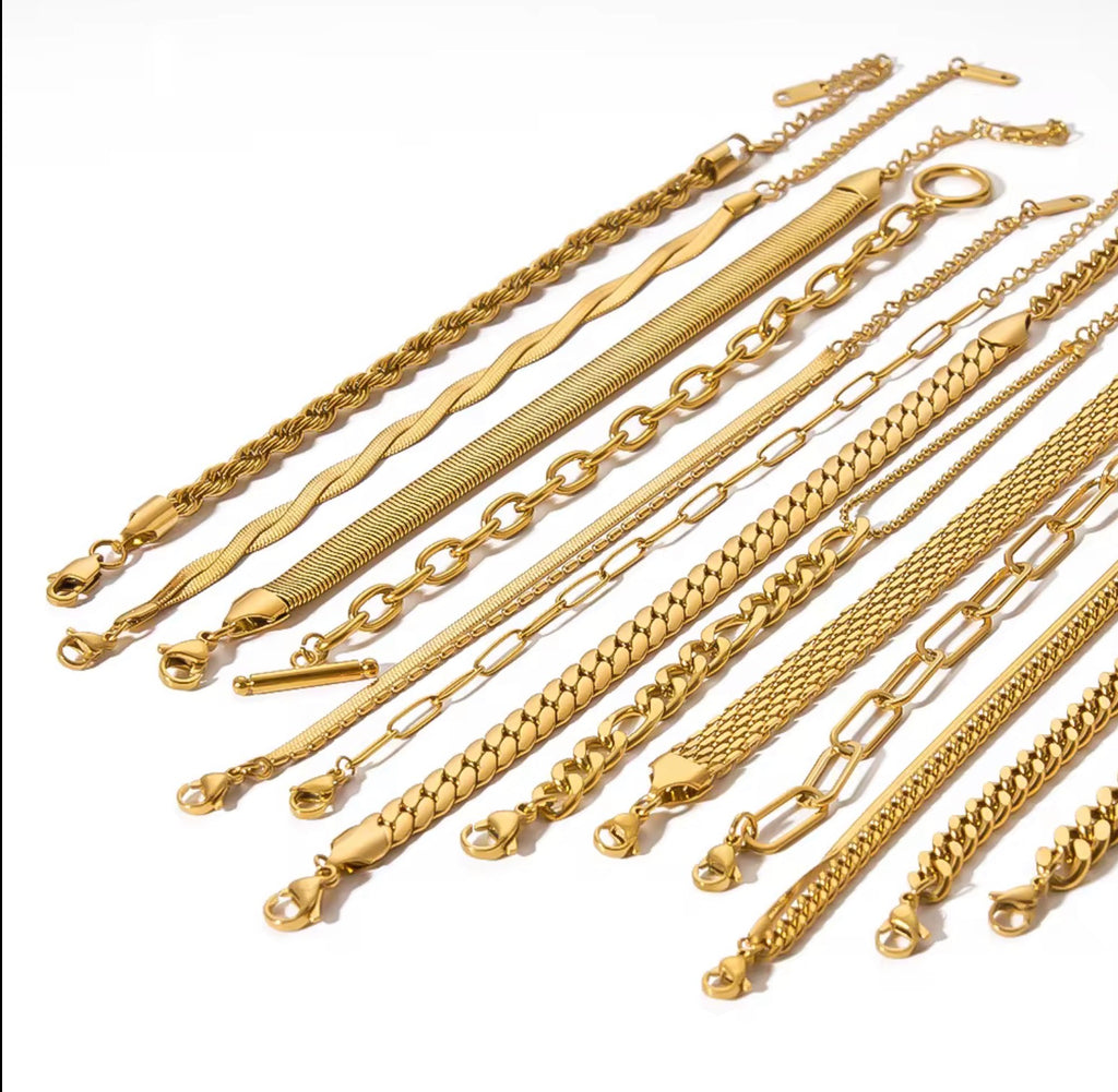 Tarnish-Free Gold Bracelet