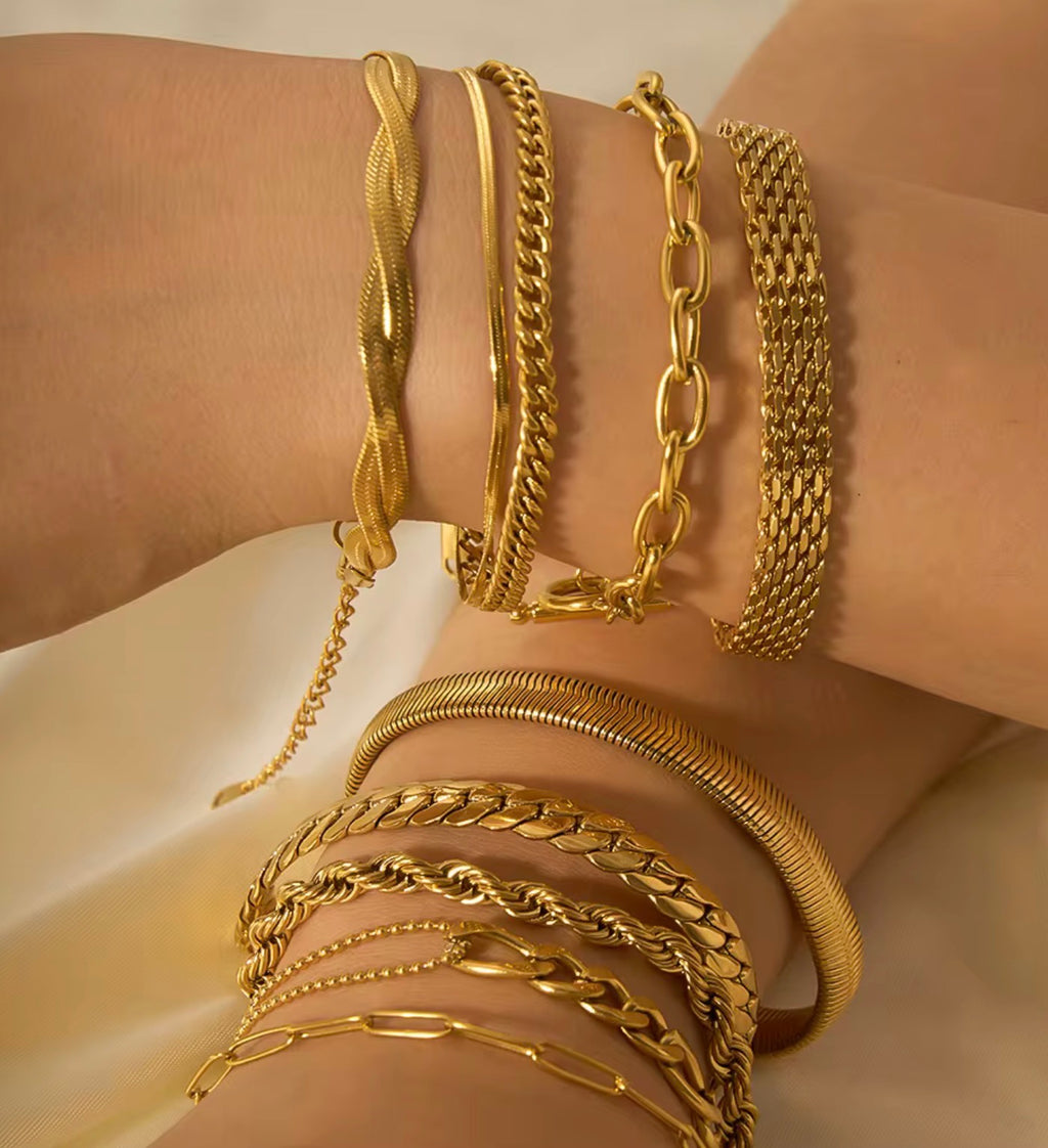 Tarnish-Free Gold Bracelet