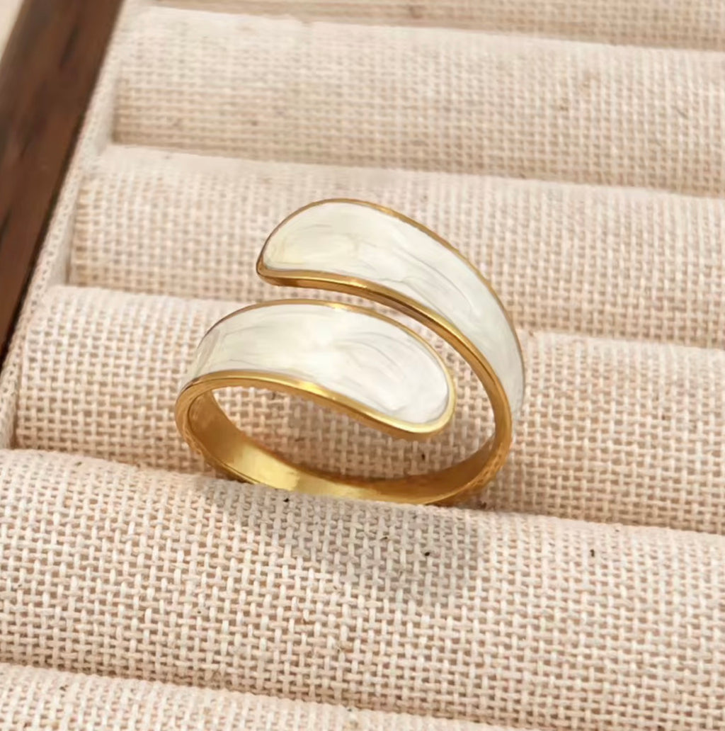 Assorted 3-Piece Gold Ring Set – Tarnish-Free