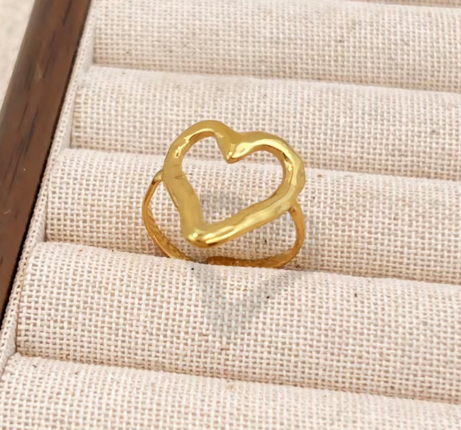 Assorted 3-Piece Gold Ring Set – Tarnish-Free