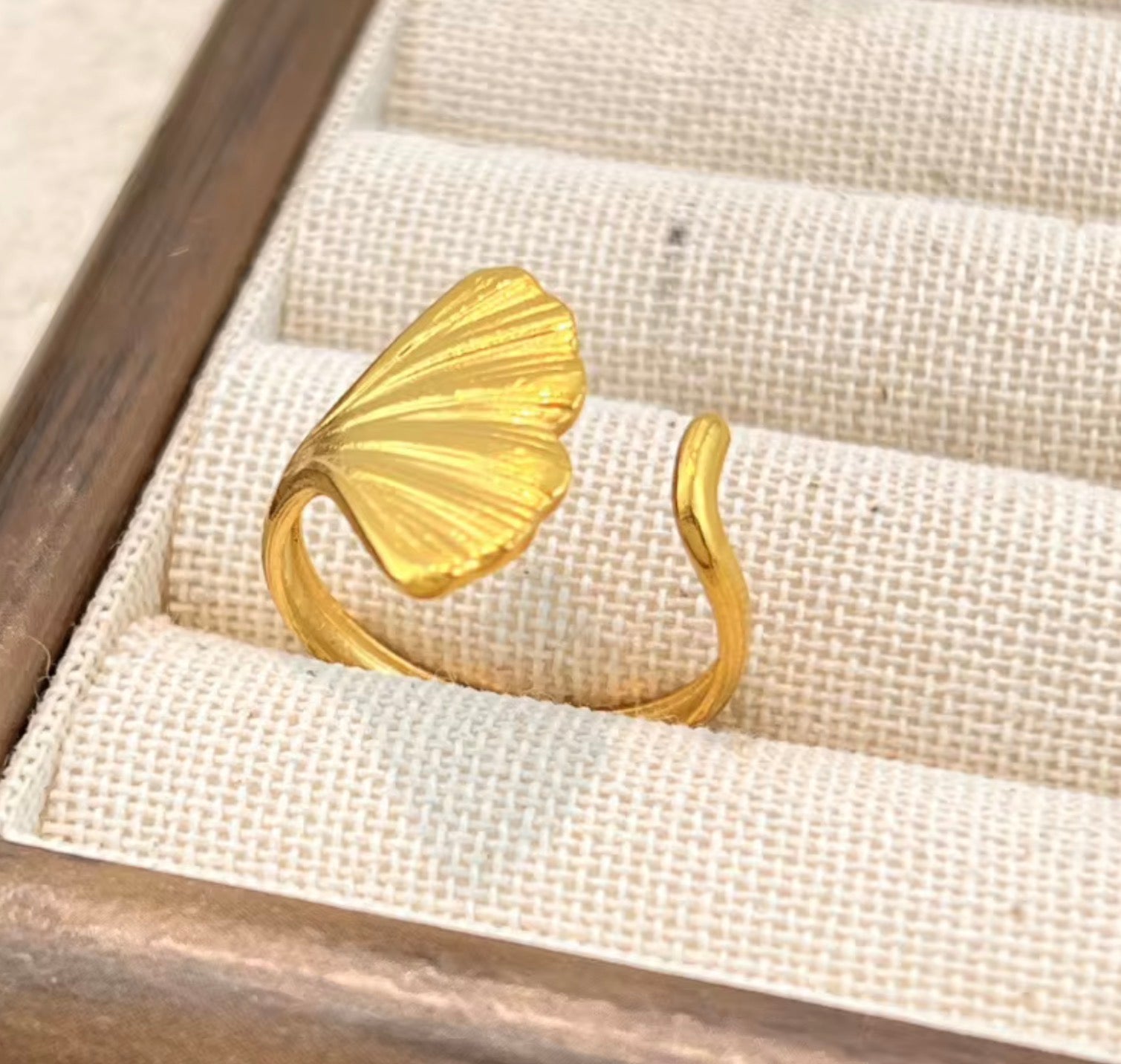 Assorted 3-Piece Gold Ring Set – Tarnish-Free