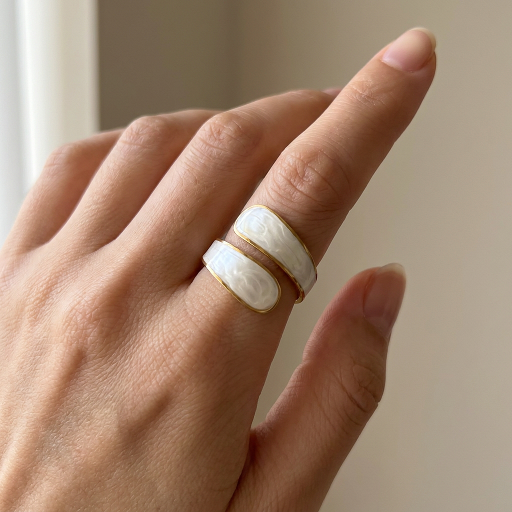 Assorted 3-Piece Gold Ring Set – Tarnish-Free