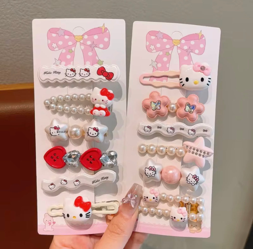 Cute Character Hair Accessories Gift Set