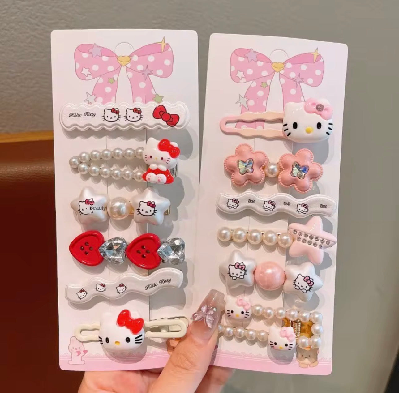Cute Character Hair Accessories Gift Set