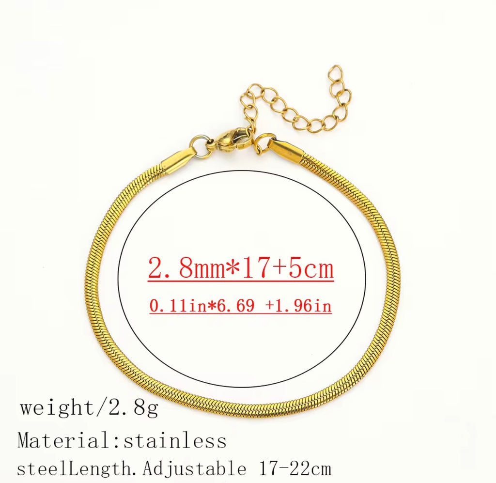 Tarnish-Free Gold Bracelet