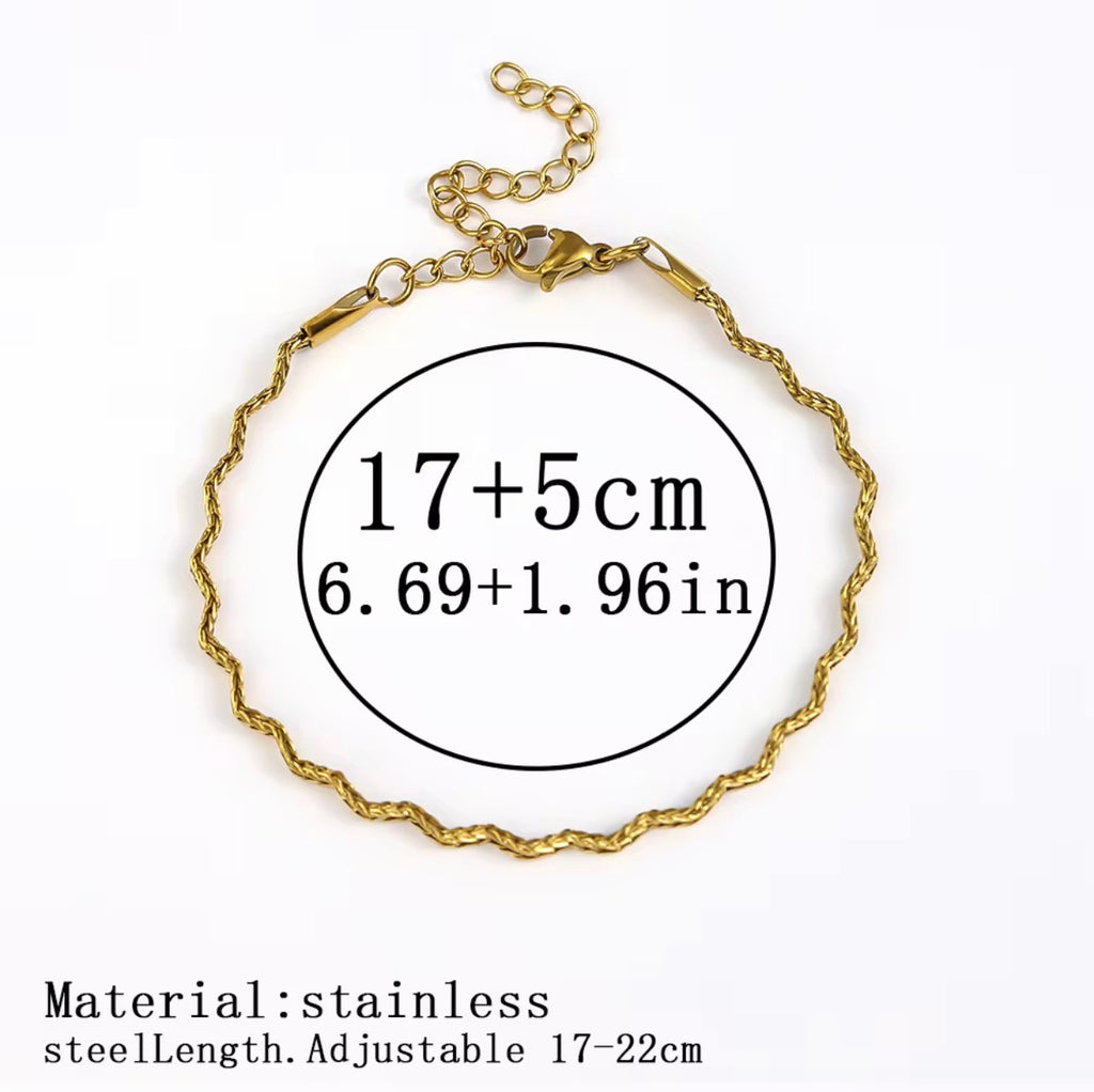 Tarnish-Free Gold Bracelet
