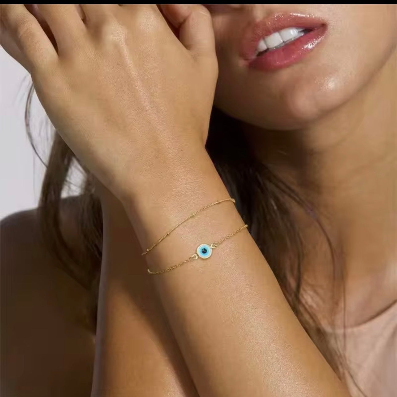 Evil Eye Bracelet Set of 2