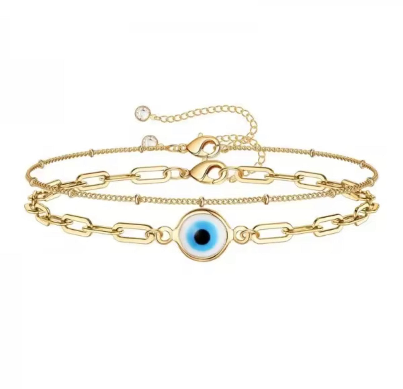 Evil Eye Bracelet Set of 2
