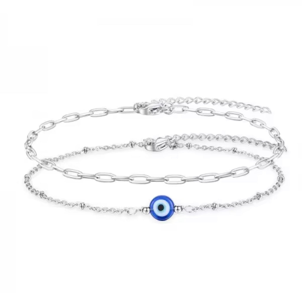 Evil Eye Bracelet Set of 2