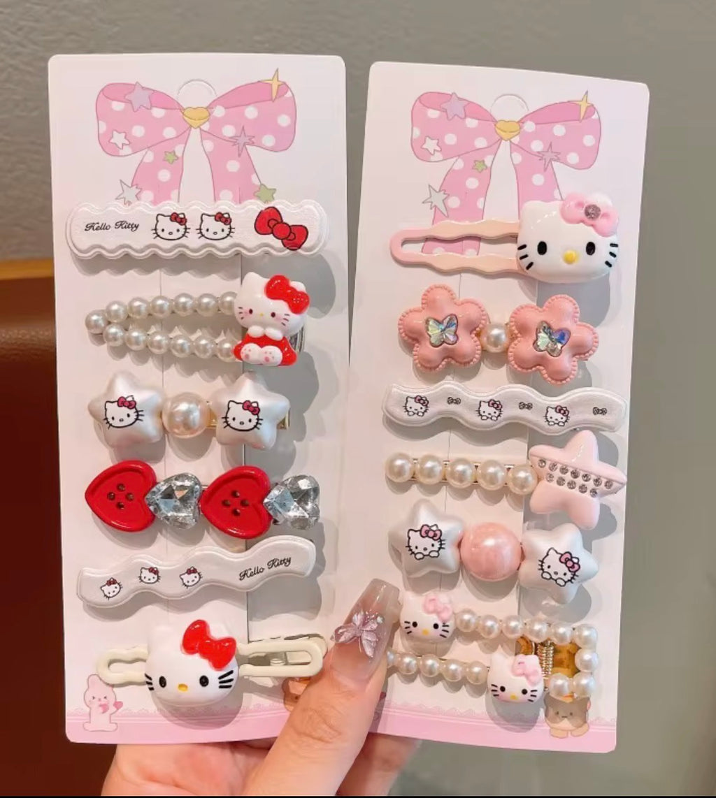 Cute Character Hair Accessories Gift Set