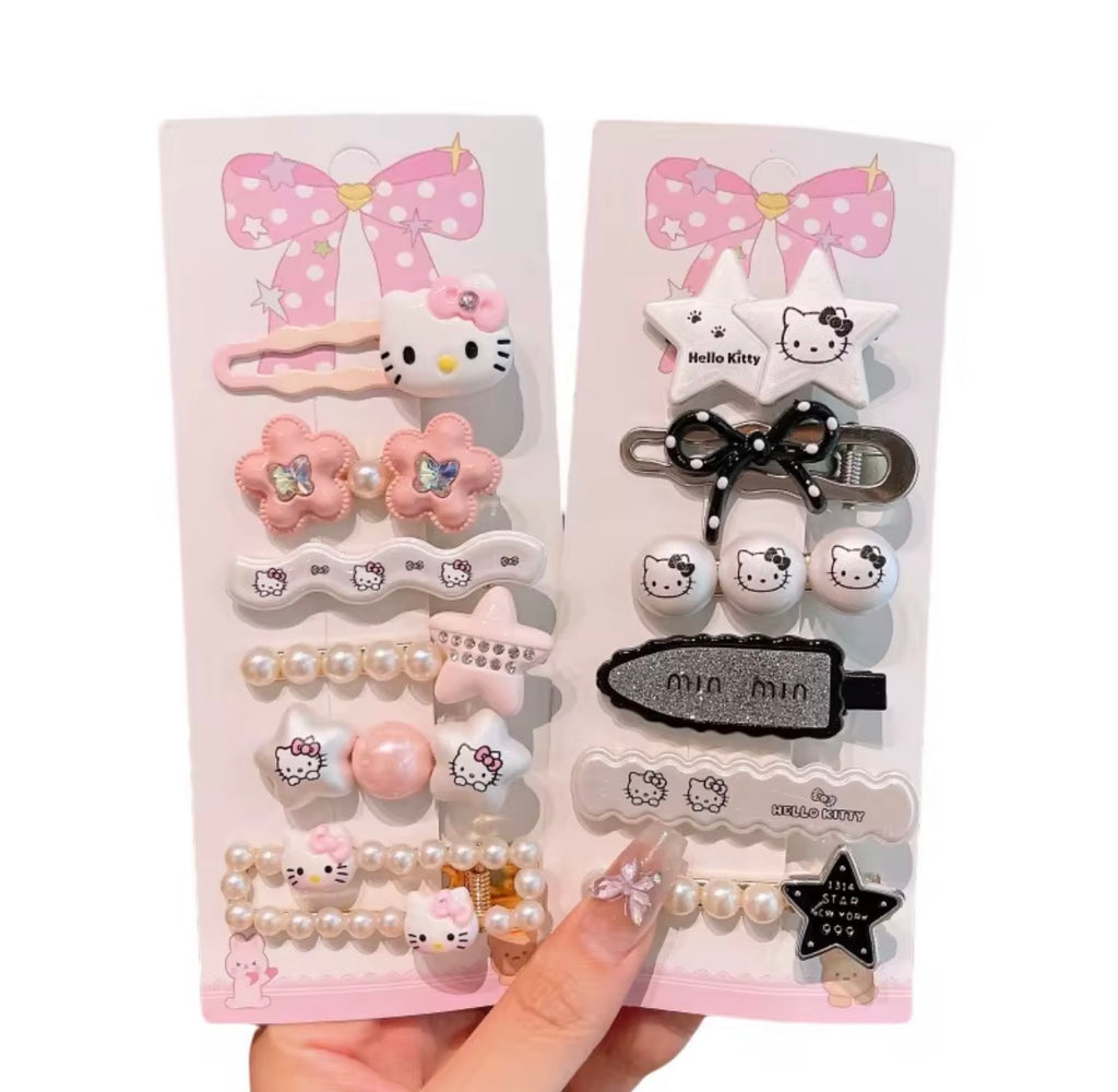 Cute Character Hair Accessories Gift Set