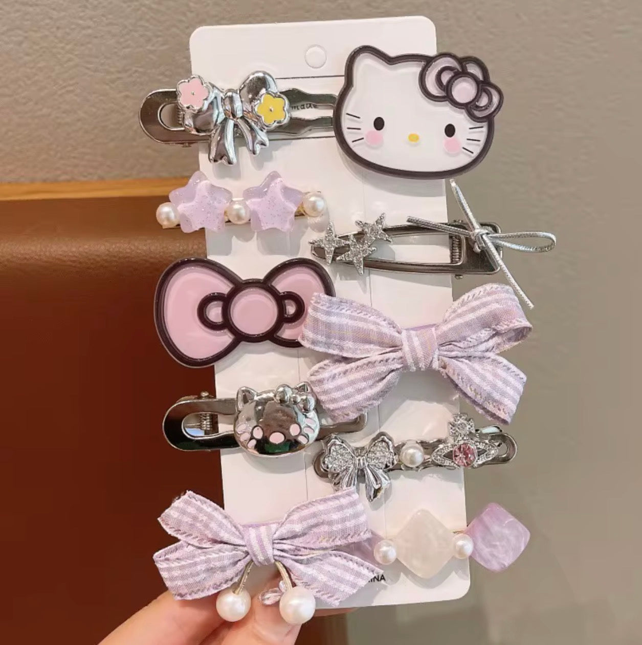 Cute Character Hair Accessories Gift Set