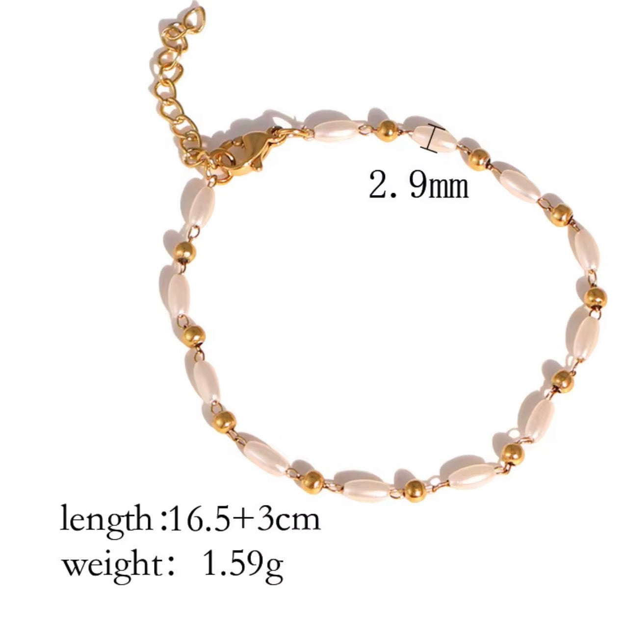 Stainless Steel Chain Bracelet | Tarnish-Free | Maison Noir by Mirl